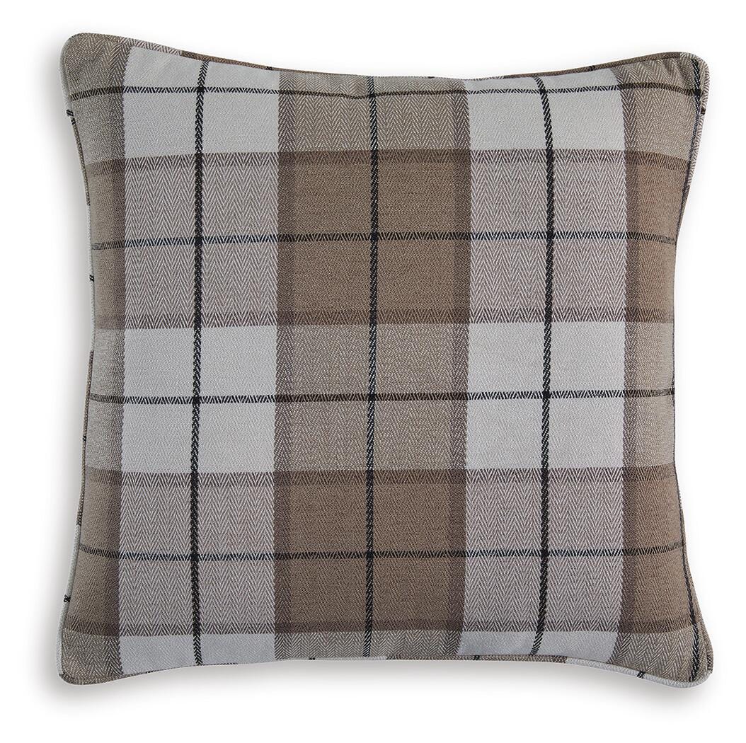 Godricton Pillow (4/CS) - Brown/Black/Cream