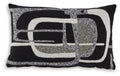 Gavrileigh Pillow (4/CS) - Black/Gray/Ivory
