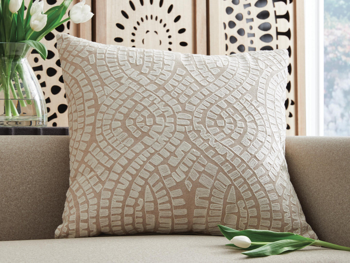 Cortlen Pillow (4/CS) - Beige/Ivory