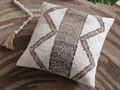 Brettwood Pillow (4/CS) - Ivory/Brown