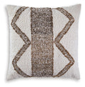 Brettwood Pillow (4/CS) - Ivory/Brown