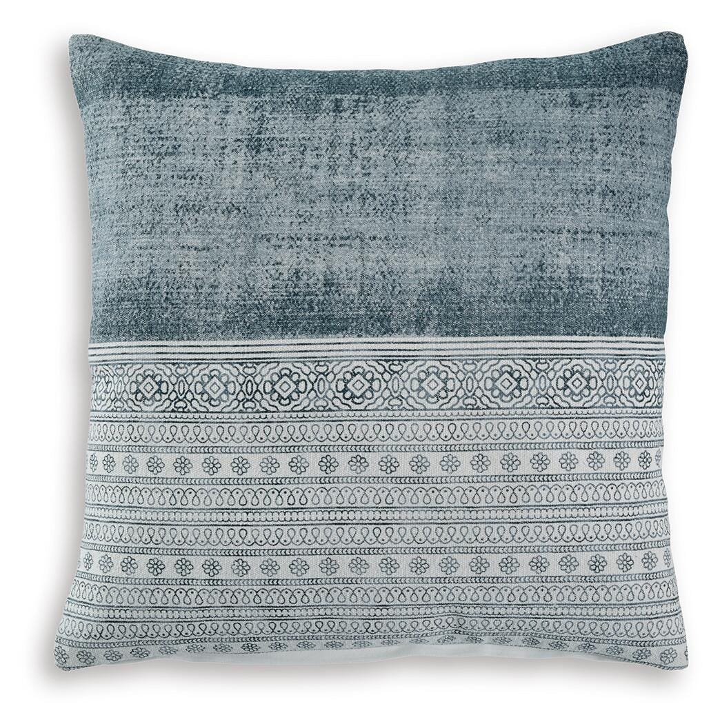 Harperville Pillow (4/CS) - Blue/White