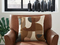 Hallam Pillow (4/CS) - Sienna/Gold/Charcoal