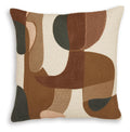 Hallam Pillow (4/CS) - Sienna/Gold/Charcoal
