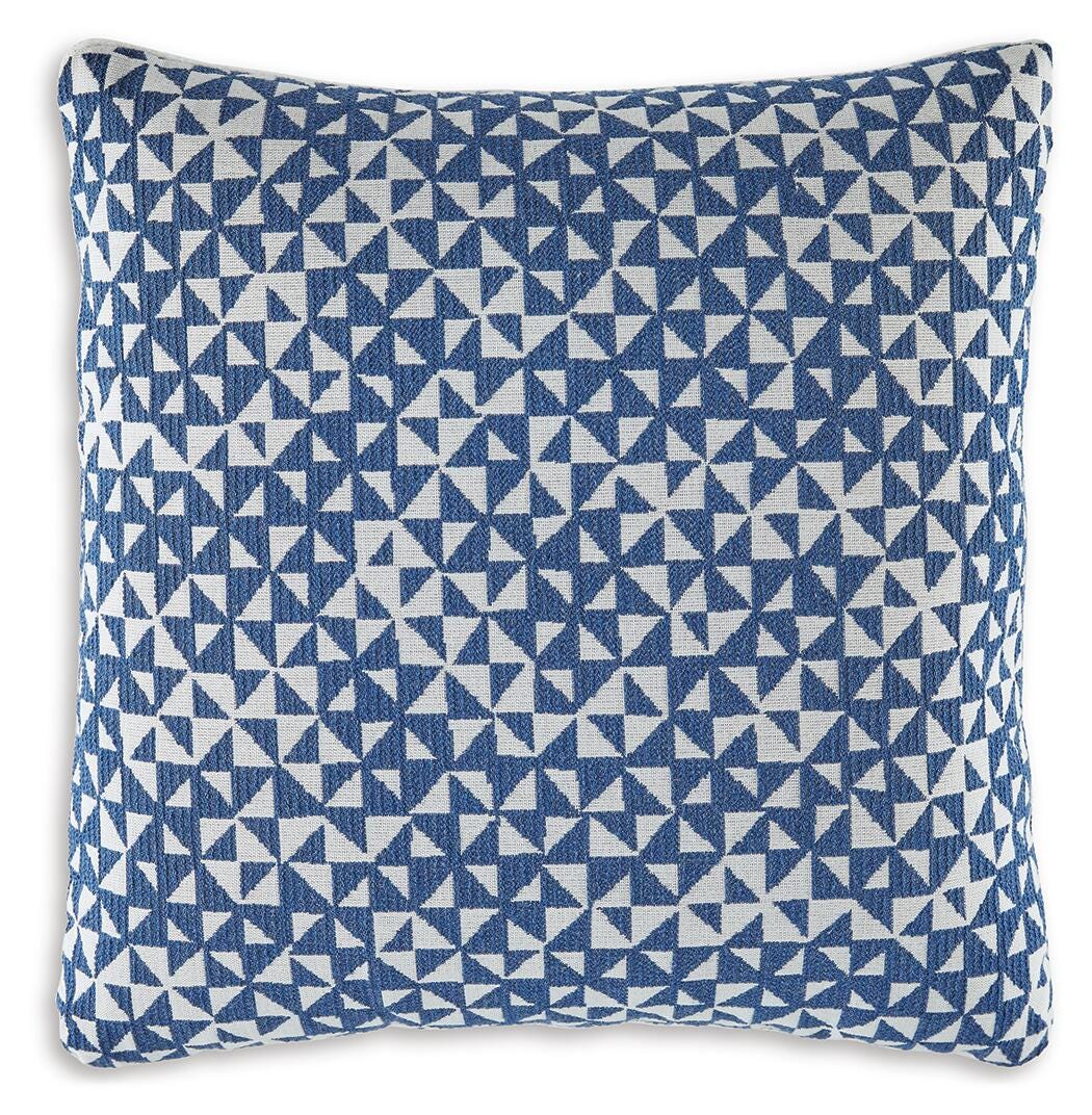 Jaycott Next-Gen Nuvella Pillow (4/CS) - Blue/White