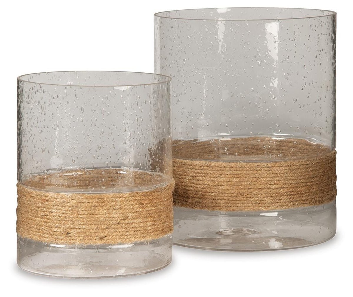 Eudocia Candle Holder Set (2/CN) - Clear