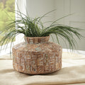 Meltland Vase - Natural/Black