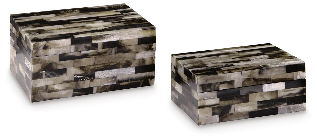 Ellford Box Set (2/CN) - Black/Brown/Cream
