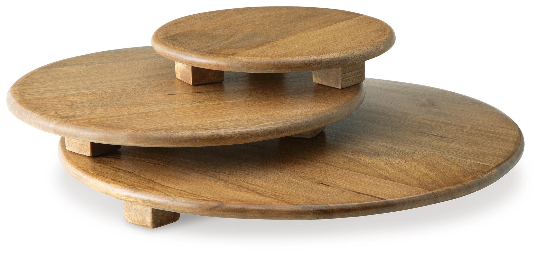 Kaidler Tray Set (3/CN) - Brown