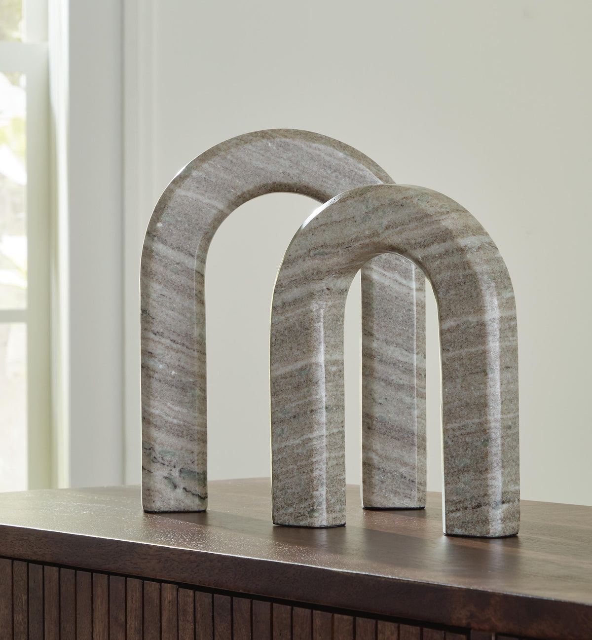 Keithton Sculpture Set (2/CN) - Taupe