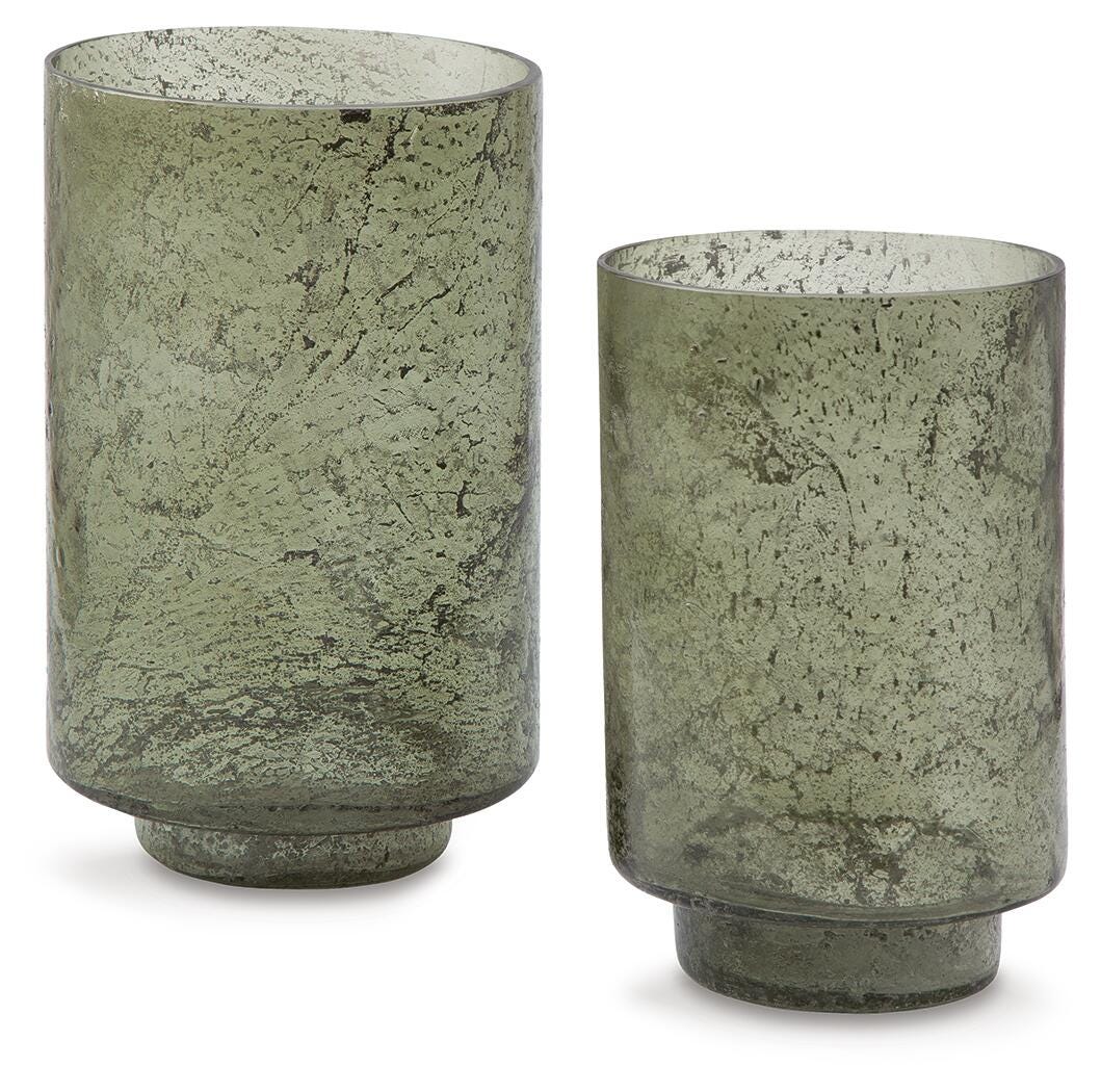 Clarkton Candle Holder Set (2/CN) - Green