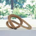 Dunnruck Sculpture - Antique Brass Finish