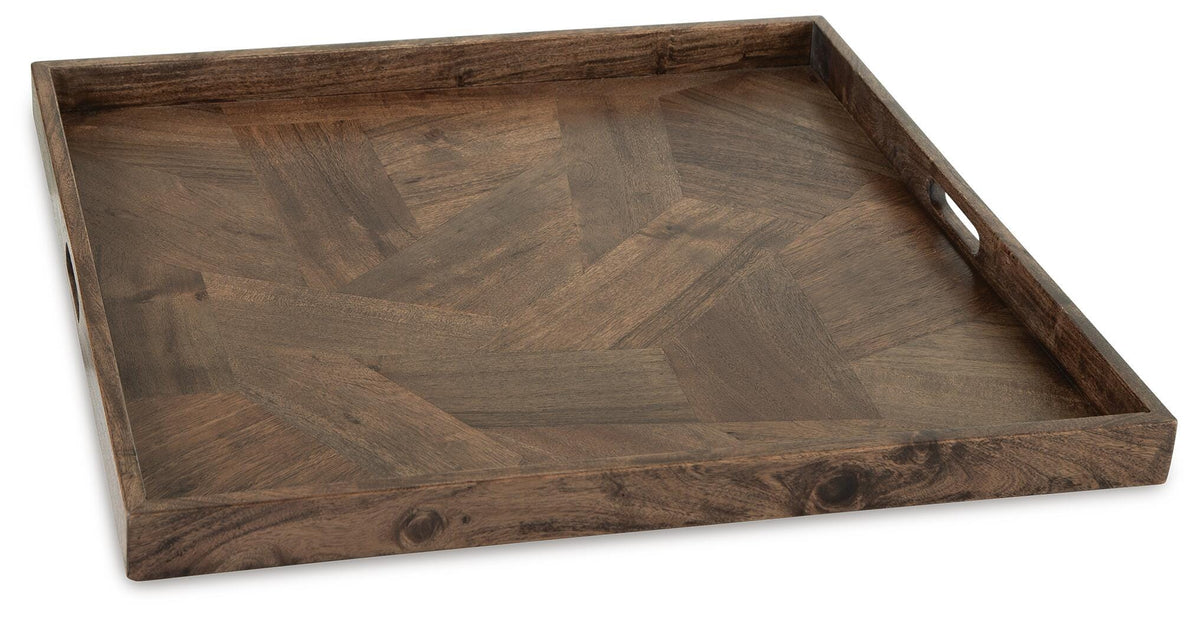Heddford Tray - Brown