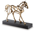Grainville Sculpture - Antique Gold Finish