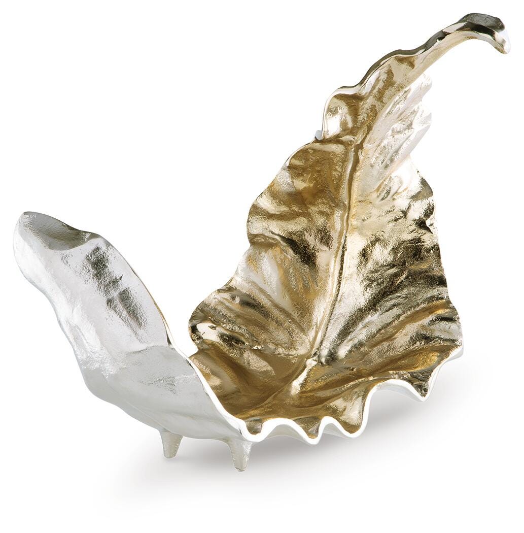 Darinsen Sculpture - Gold/Silver Finish