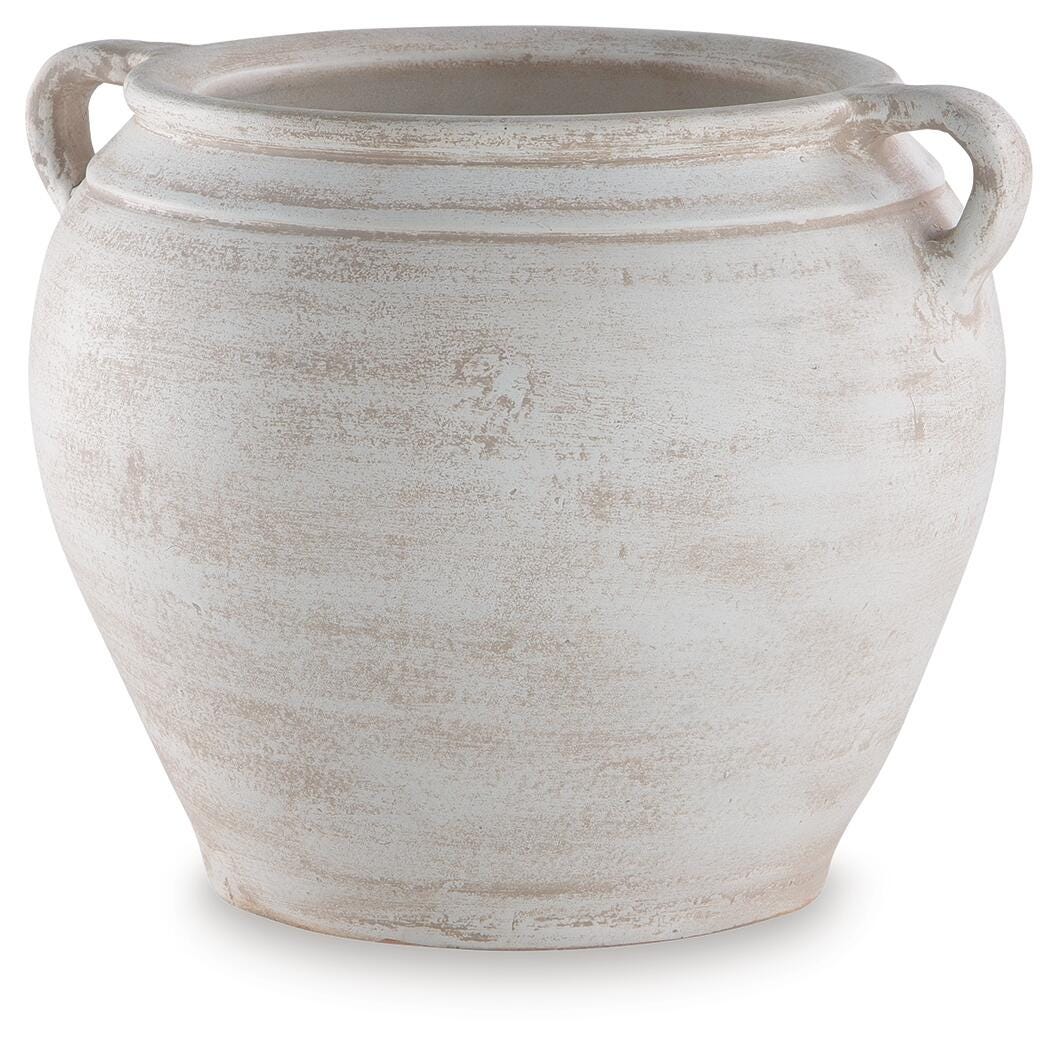 Meadie Home Accents Collection - Distressed White