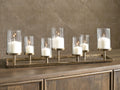 Wallmond Home Accents Collection - Antique Brass Finish