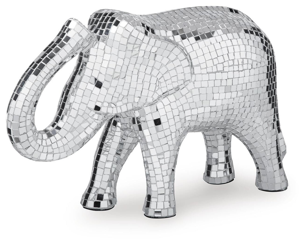 Hallmont Sculpture - Silver Finish