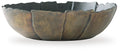 Aidman Bowl - Black/Antique Gold Finish