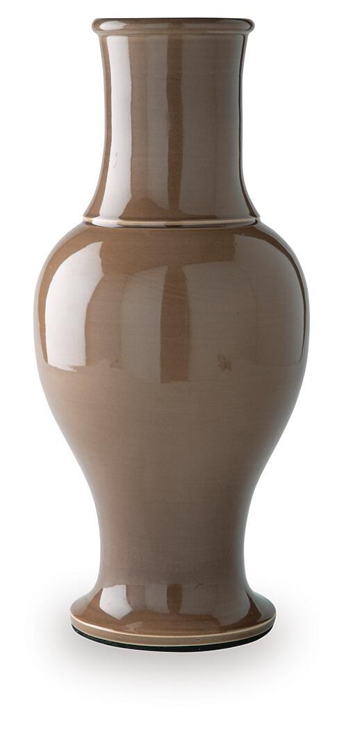 Tillmer Vase - Brown