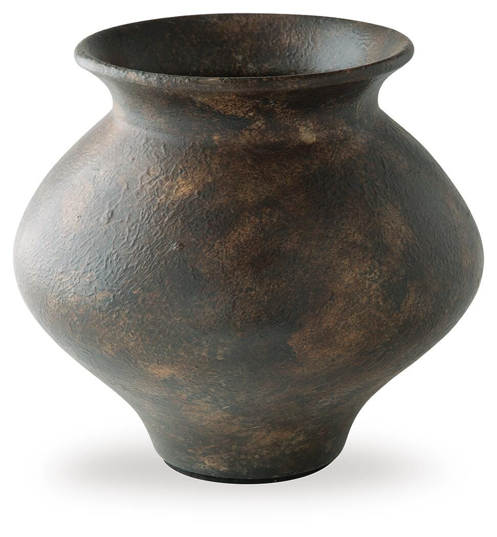 Laddlow Vase - Antique Brown
