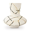 Brockford Vase - Cream/Black/Brown