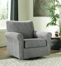 Renley Swivel Glider Accent Chair - Ash