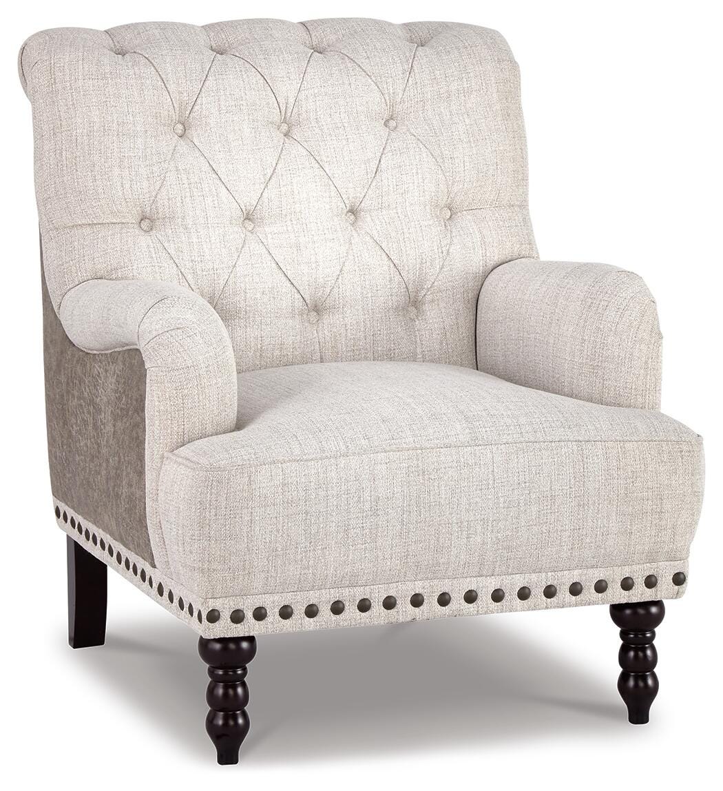 Tartonelle Accent Chair - Ivory/Taupe