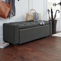 Cortwell Storage Bench - Gray
