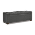 Cortwell Storage Bench - Gray