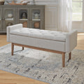 Briarson Storage Bench - Beige/Brown