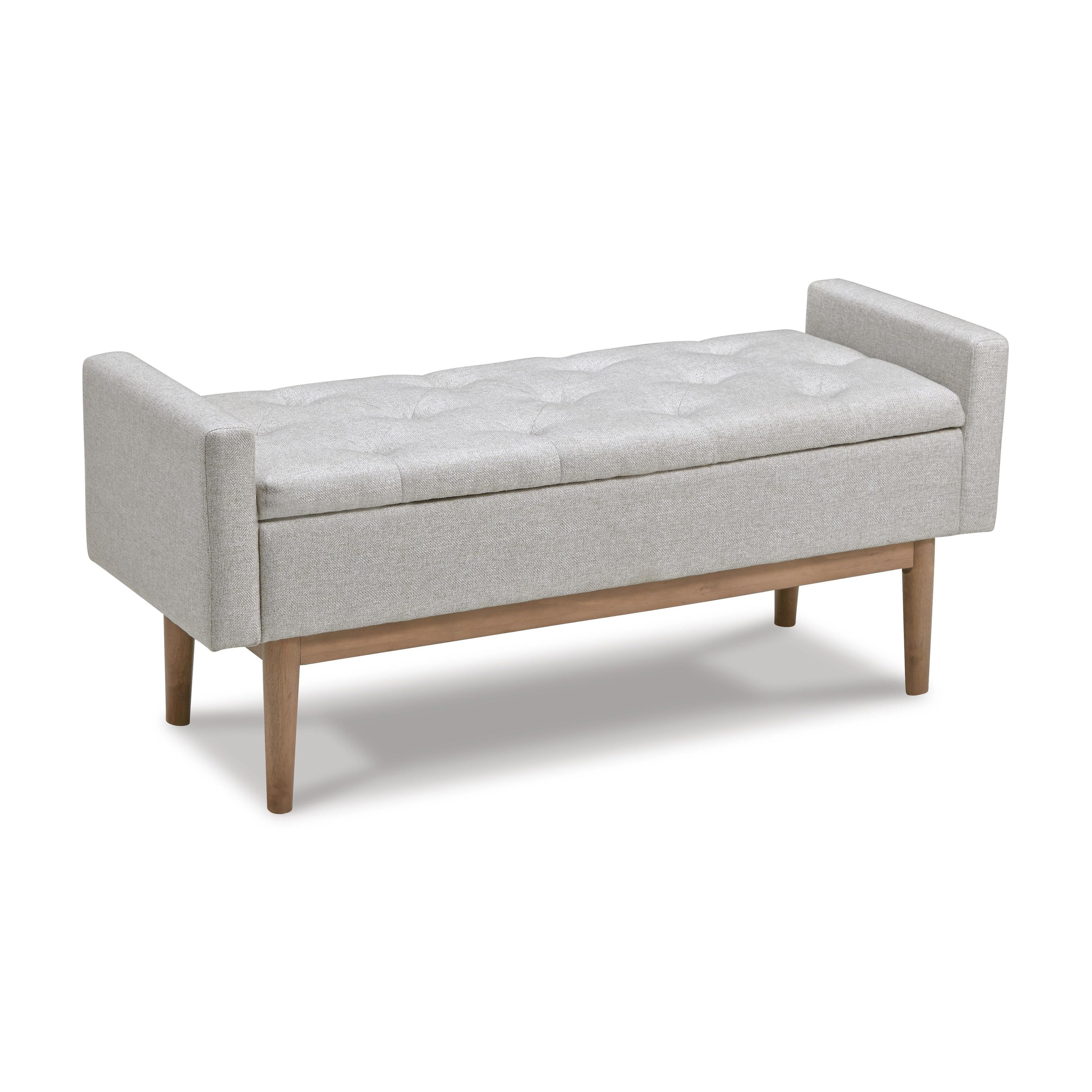 Briarson Storage Bench - Beige/Brown