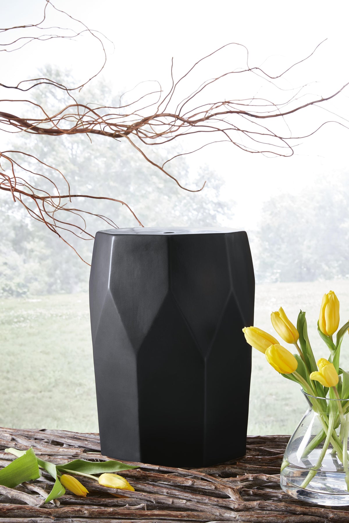 Rhysworth Stool - Black