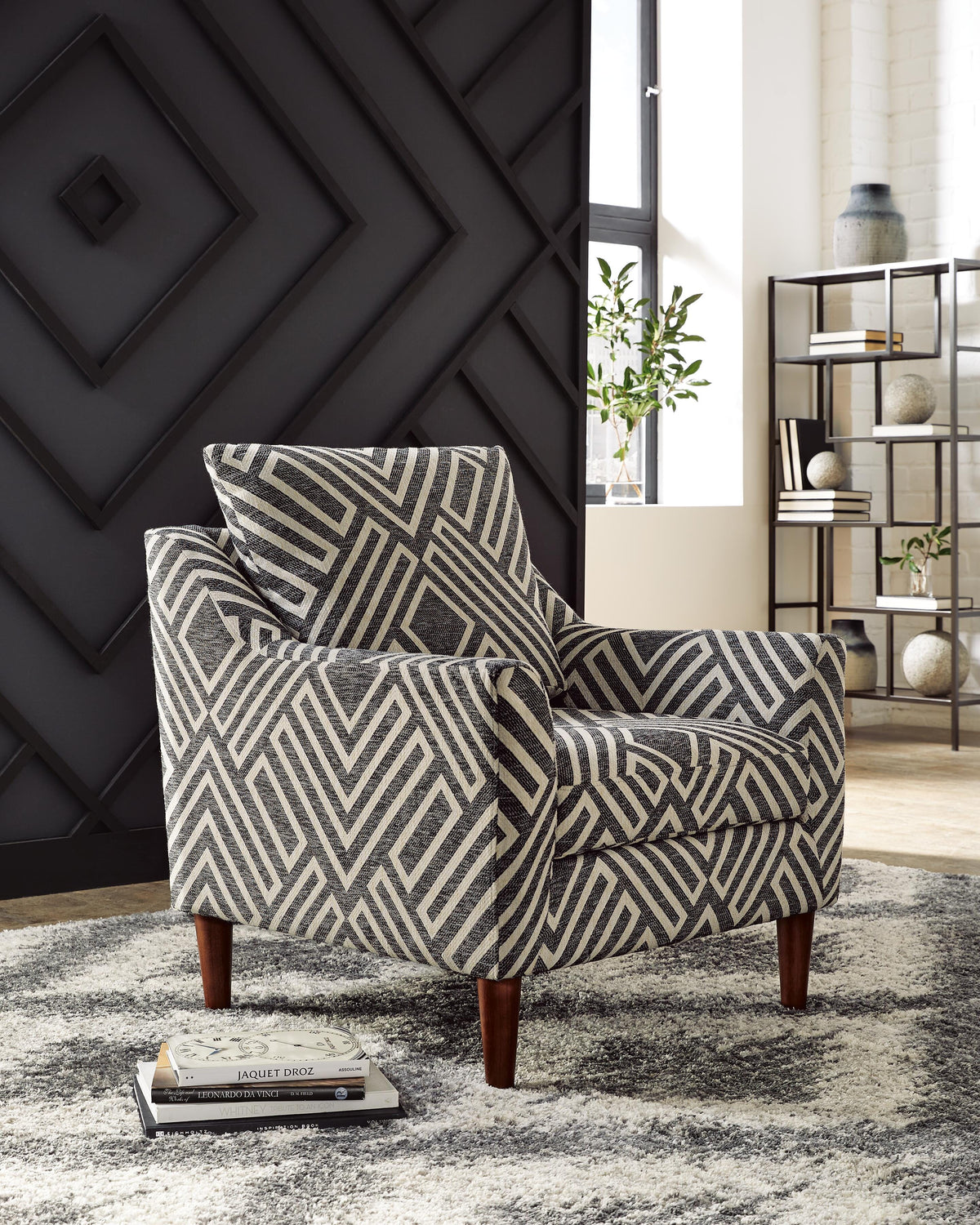 Morrilton Next-Gen Nuvella Accent Chair - Natural/Charcoal