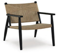 Halfmore Accent Chair - Black/Natural