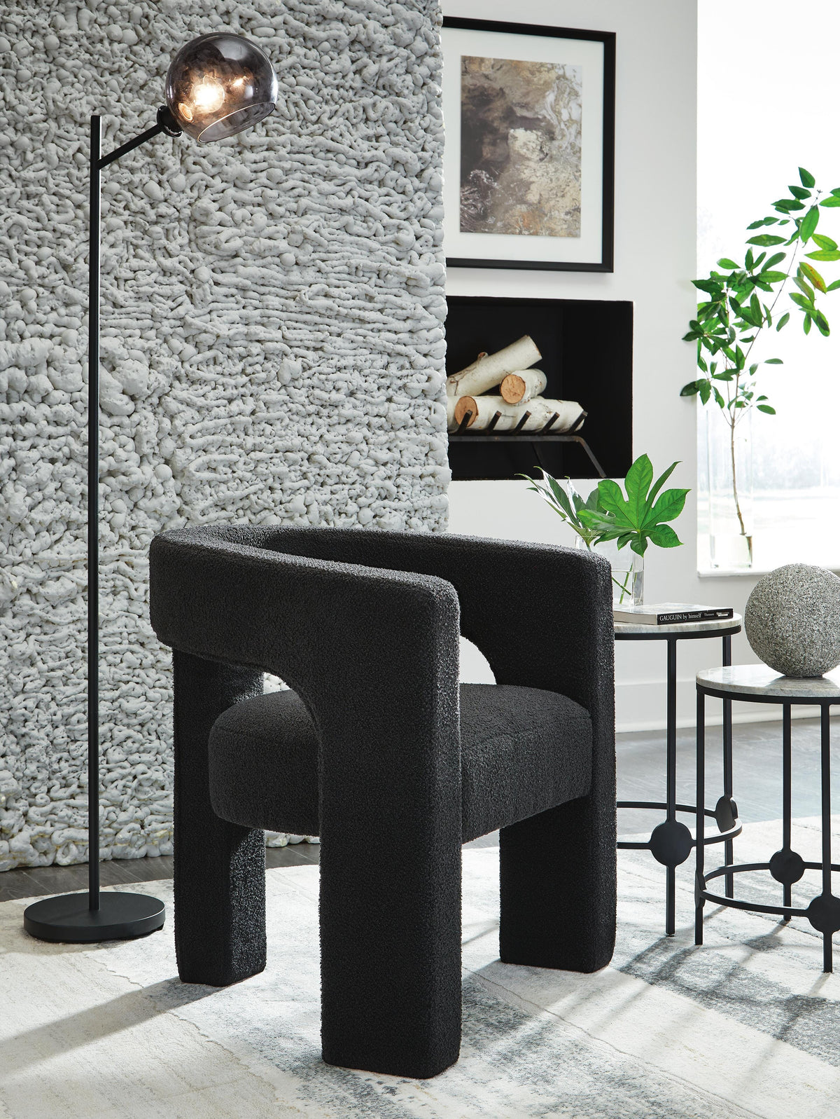 Landick Accent Chair - Ebony