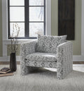 Kenbell Accent Chair - Black/White
