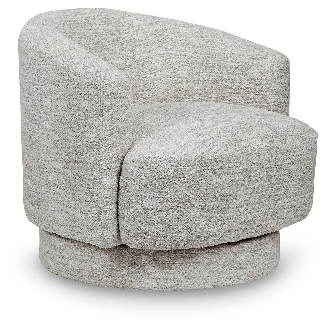 Wardsor Swivel Accent Chair - Stone