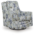 Dustinford Swivel Glider Accent Chair - Multi