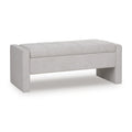 Akselman Storage Bench - Gray
