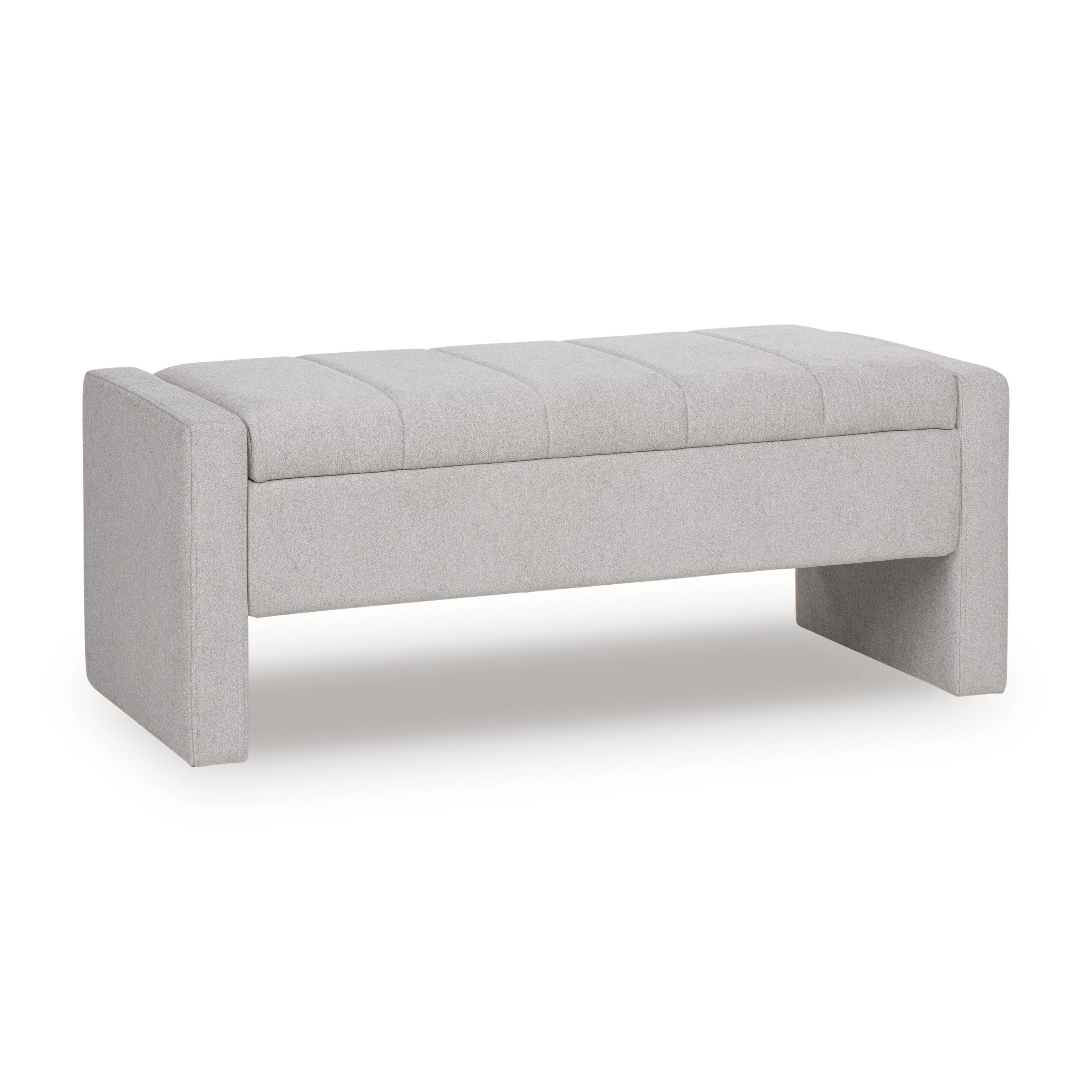 Akselman Storage Bench - Gray