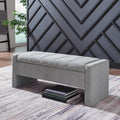 Akselman Storage Bench - Gray
