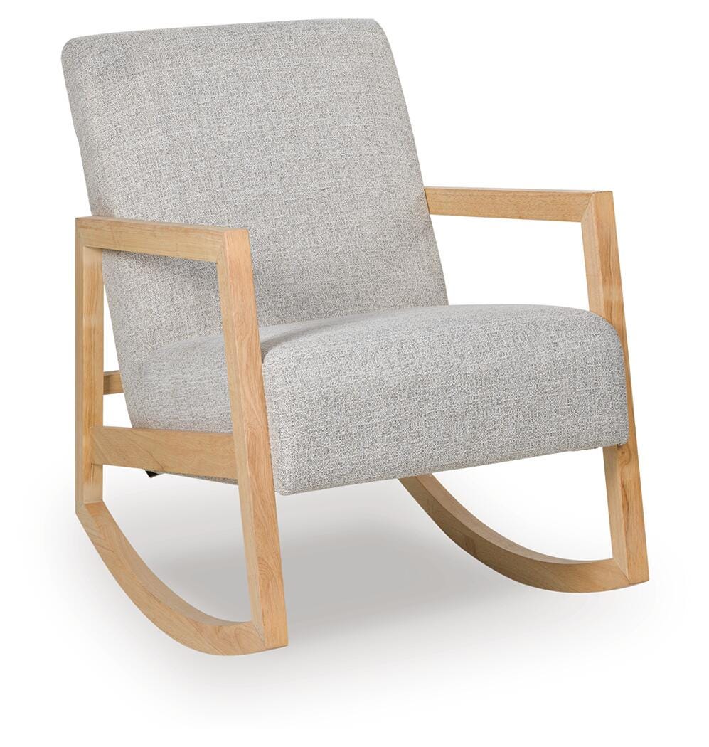 Wychworth Accent Chair - Gray/Natural
