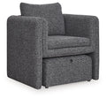 Vreni Accent Chair - Charcoal/Black