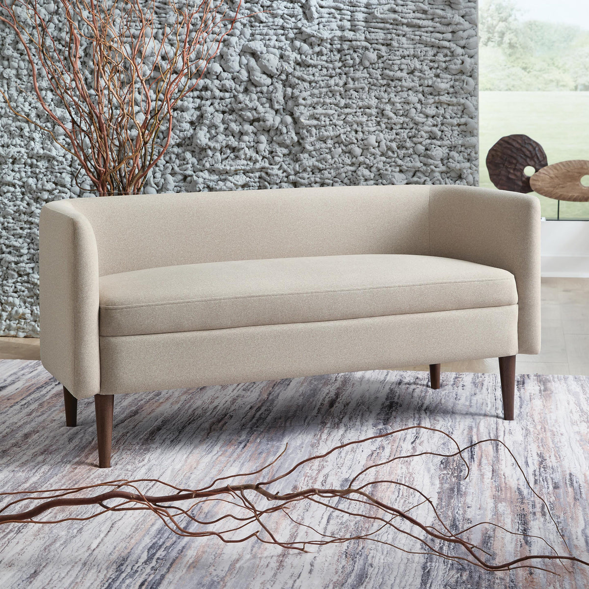 Wainner Accent Bench - Beige