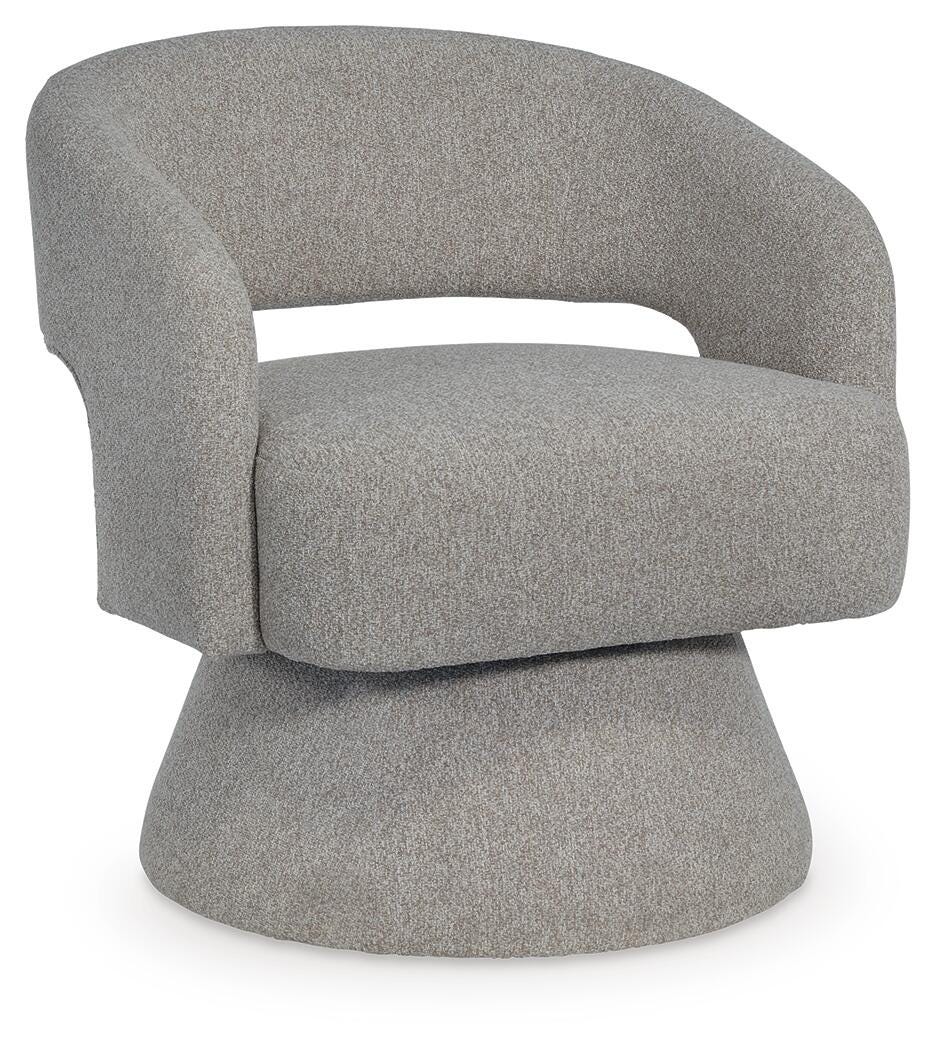 Nashkins Swivel Accent Chair - Pebble
