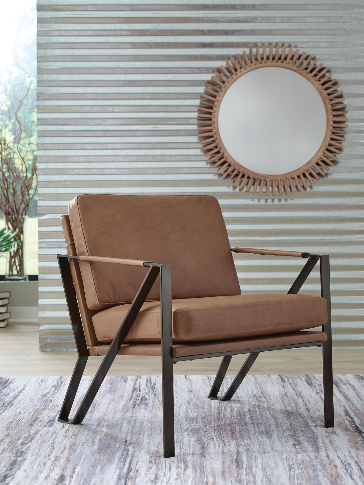 Garronmont Accent Chair - Caramel
