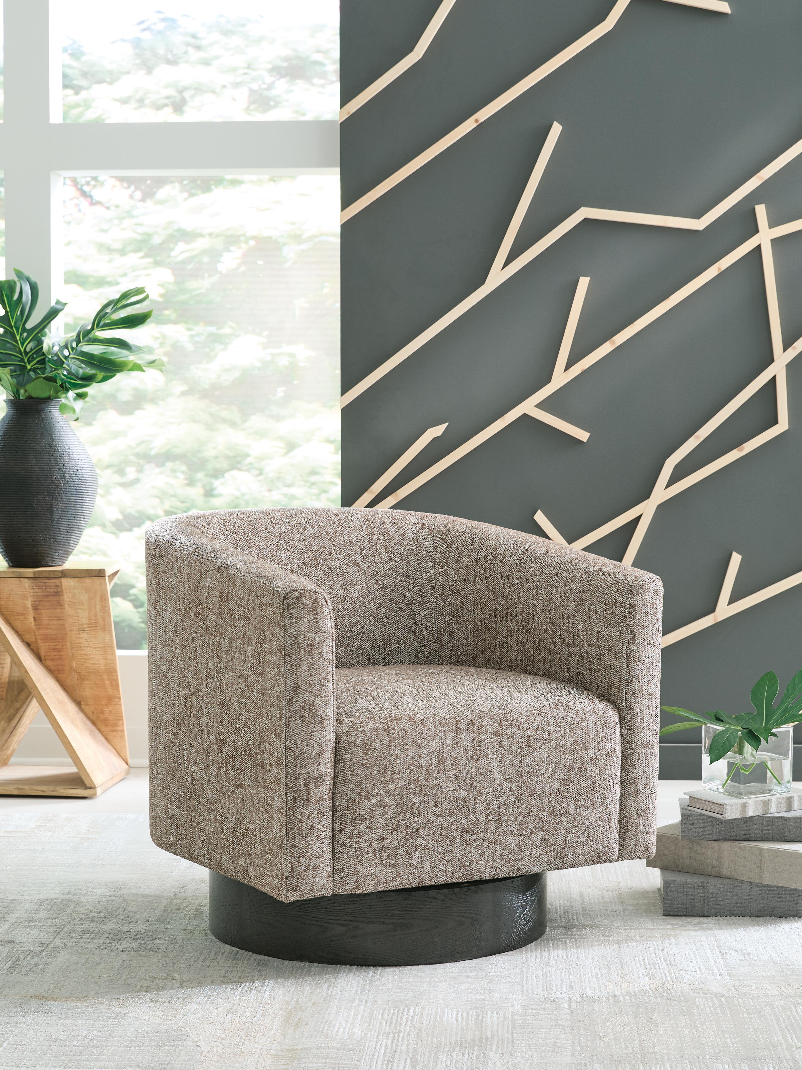 Jorryn Swivel Accent Chair - Brown