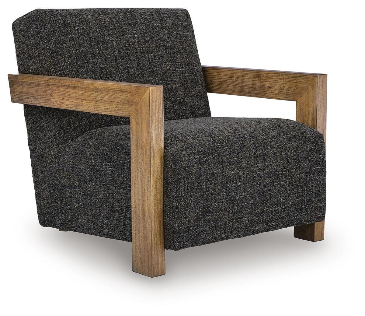 Dorney Accent Chair - Charcoal/Brown