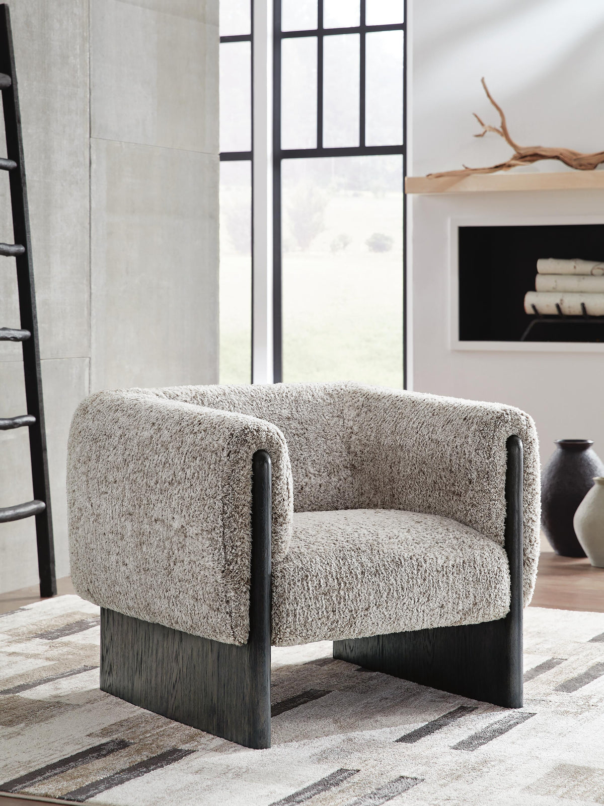 Olethea Accent Chair - Oatmeal
